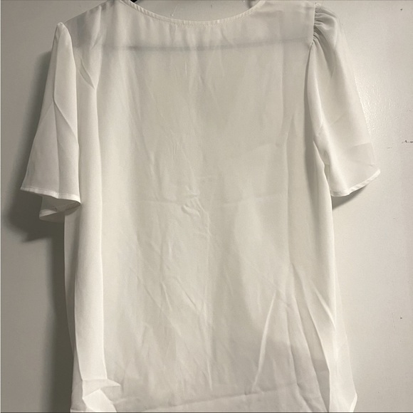 Lush White Blouse - Picture 3 of 3